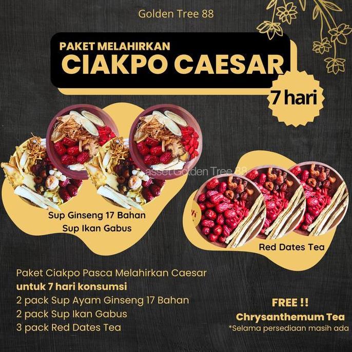 Pikavioshop - Paket Ciakpo Melahirkan Caesar Recovery Pasca Melahirkan Resep Warisan