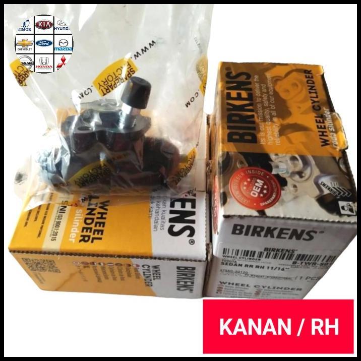 TERBARU WHEEL CYLINDER MASTER REM BELAKANG KANAN TOYOTA SOLUNA STARLET BIRKENS 