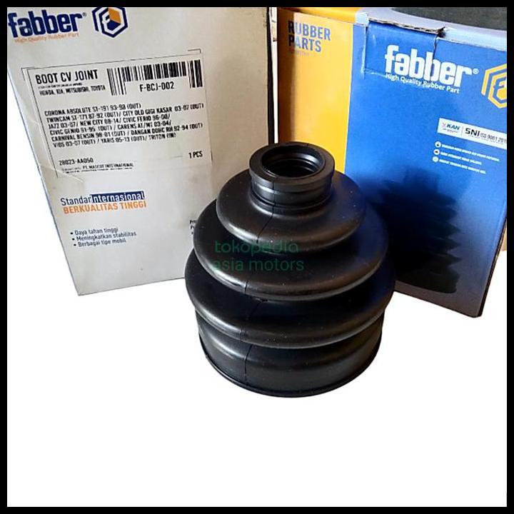 BEST DEAL KARET BOOT CV JOINT AS RODA LUAR TOYOTA VIOS LIMO GEN 1 NEW VIOS LIMO GEN 2 YARIS IST FABB