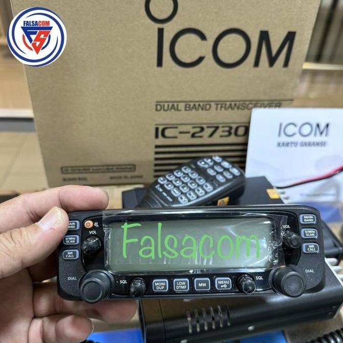 RIG ICOM IC2730 DUALBAND / ICOM 2730 ORIGINAL DAN TERPERCAYA