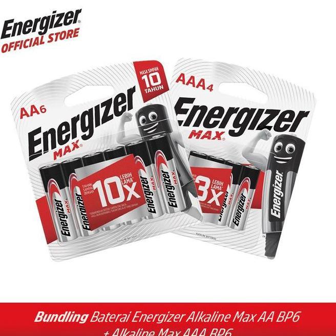Bundling Energizer Alkamax Aa Bp6 Alkamax Aaa Bp6