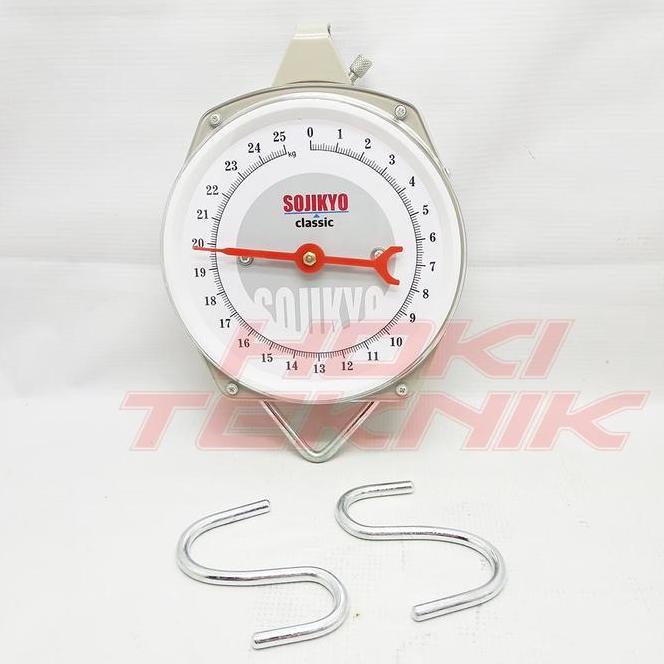 Timbangan Gantung Jarum 25 Kg Timbangan Gantung