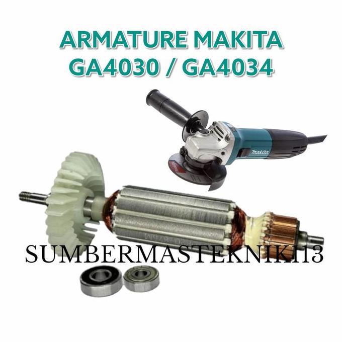 Miliki Armature Makita Ga4034 Angker Gerinda Makita Ga 4034 Promo Benz