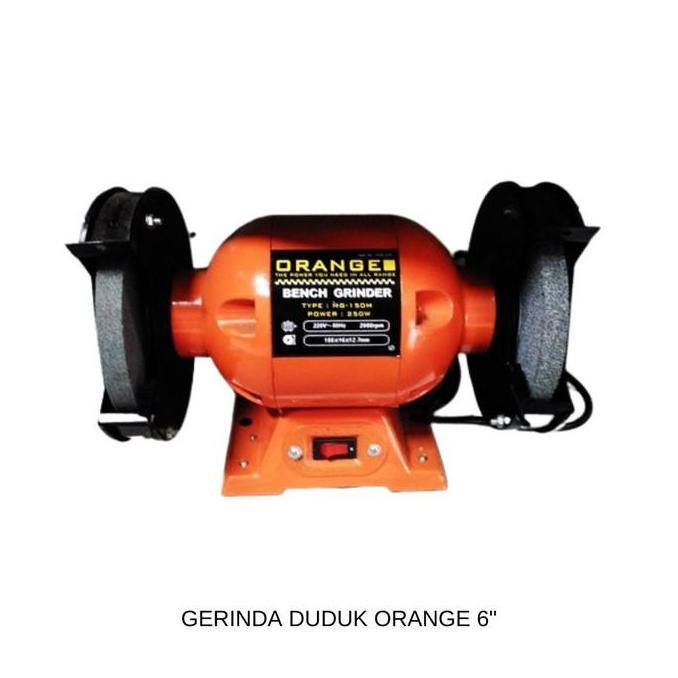 Diskon Orange Gerinda Duduk 6" / Gerinda Duduk
