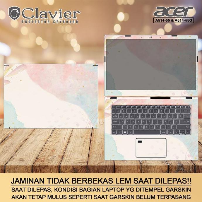 NEW Cover Garskin Laptop Acer Aspire 5 A514-55-50E0 537X 548J Transparan