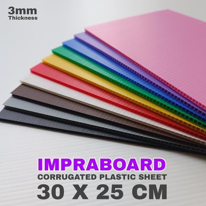 infraboard impraboard 3mm A4 30 x 25 cm pp board art board