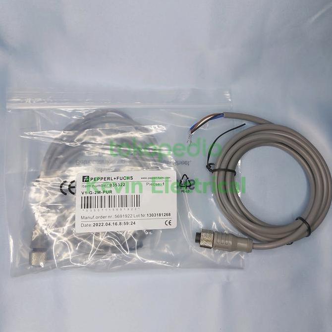 Promo Pepperl+Fuchs V1-G-2M-Pur Socket M12 4Pin