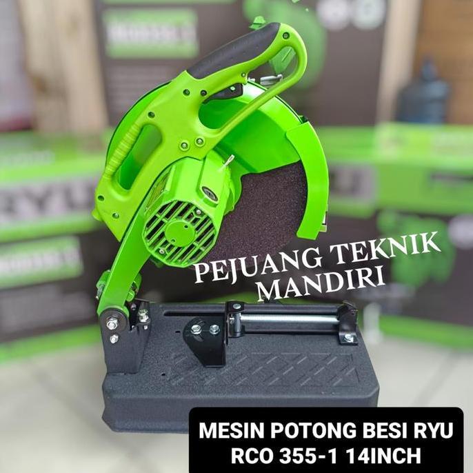 Spesial Mesin Potong Besi 14 Inch Ryu Rco 355-1 / Cut Off Ryu Rco 355 14"