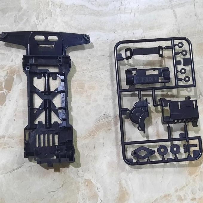 Chassis Zero + Gearbox Zero Ori Tamiya