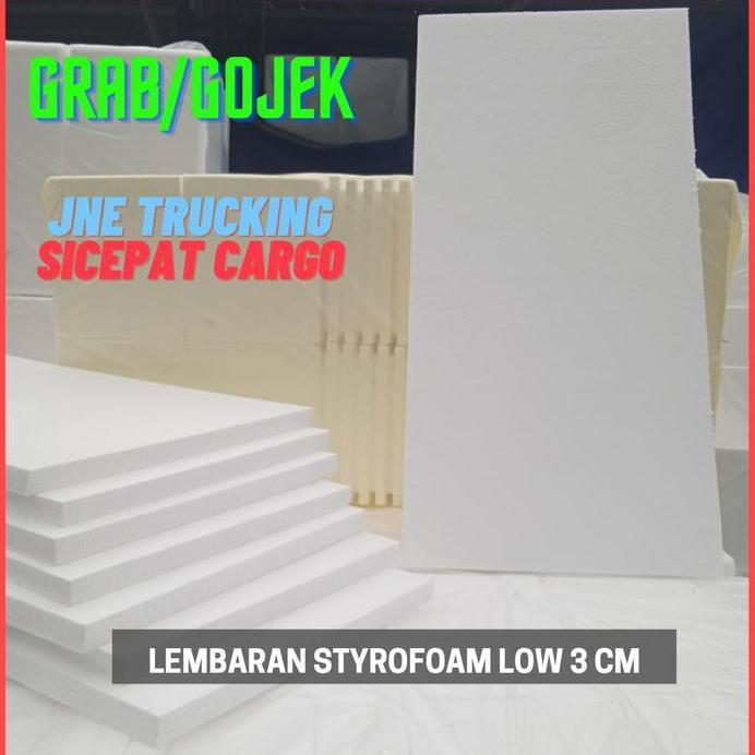 LEMBARAN STYROFOAM LOW tebal 3 cm