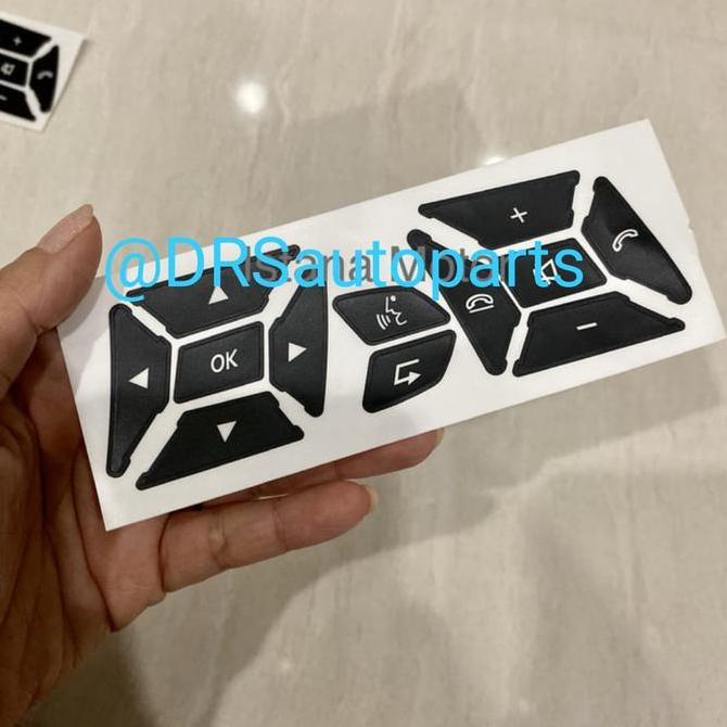 Sticker stiker tombol stir mercy w204 facelift