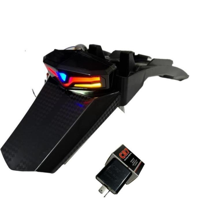 Stop Lamp Belakang Crf/Spakbor Belakang Crf Plus Flaser Sen/Lampu Stop Crf Led Terbaru