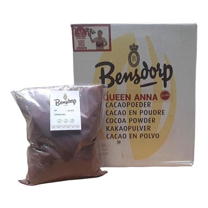 Coklat bubuk dark chocolate cocoa powder premium kiloan Bensdrop Bensdorp Susu 250gr 500gr 1kg