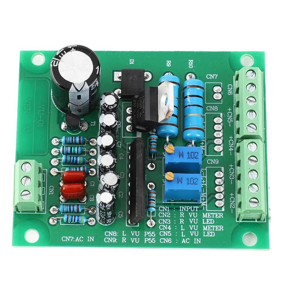 Power Audio Voltage Level Indicator AC 12V VU Meter Driver Board Amp DB Audio Level Meter For Audio 