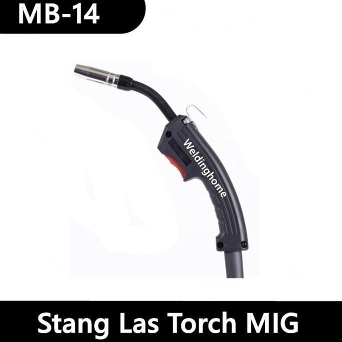Miliki Mb14 Stang Las Torch Mig Co2 Mb 14 Ak Welding Torch 2.5M 3M Mb14 Mb-14