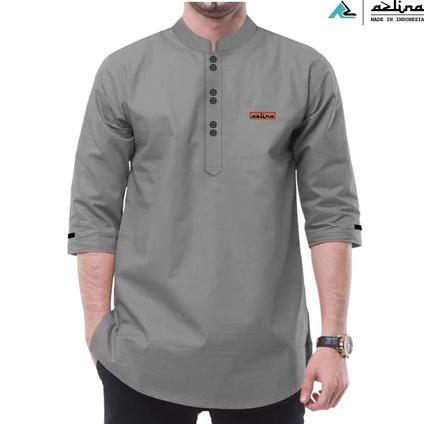 WAJIB PUNYA AZLINA Koko kurta pakistan Azlina premium Baju Atasan Muslim Pria