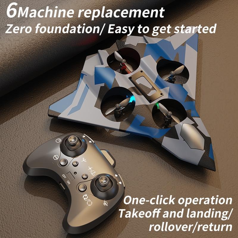 Remote Control Drone Rc Remote Dengan Layar Dan Kamera Hd Mainan Pesawat Terbang 2.4G Epp Stunt Remo