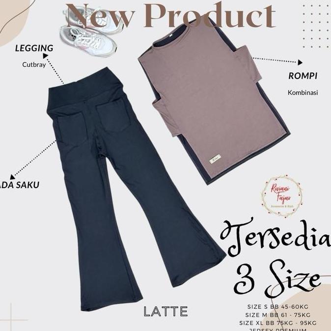 READY One Set Baju Olahraga Kombinasi 2 Warna, Wanita, Hijab Jersey Syakila Muslim Sport Dewasa Atas