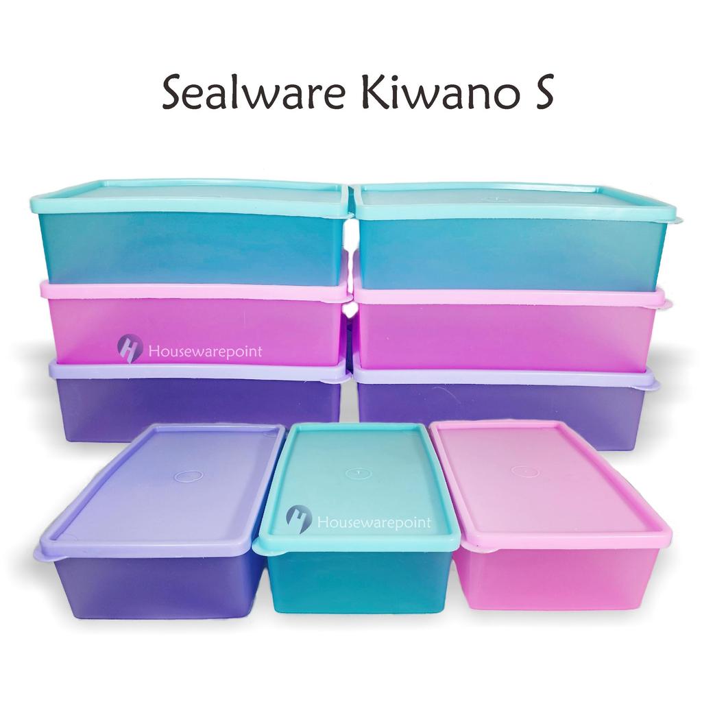 3 Pcs Toples Panjang/ Tempat Makanan/ Kotak Plastik/ Tempat Makan Plastik Kiwano Small Mix