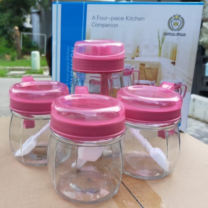 Tempat Bumbu Dan Minyak 4In1/Kitchen Set Tempat Bumbu Minyak