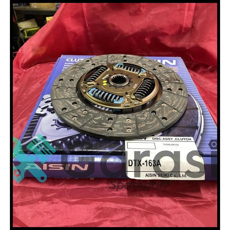 TERLARIS CLUTCH DISC KAMPAS KOPLING TOYOTA FORTUNER 2004-2015 2.7 AISIN JAPAN
