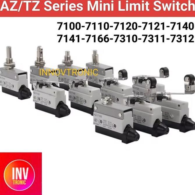 Promo Mini Limit Switch Az/Tz 7100 7110 7120 7121 7140 7141 7166 7310 7311 7312 Momentary Limit Swit