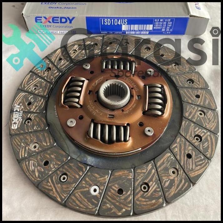 DISKON CLUTCH DISC / KAMPAS KOPLING ISUZU ELF NHR 55/ ELF 77PS EXEDY JAPAN