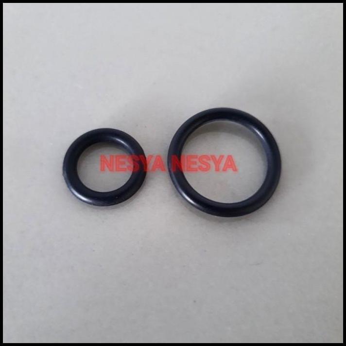 DISKON 2 PCS BUAH BIJI SEAL SIL O-RING O RING ORING LENGKAP PADA KONEKSI SELANG PIPA CONDENSOR KONDE