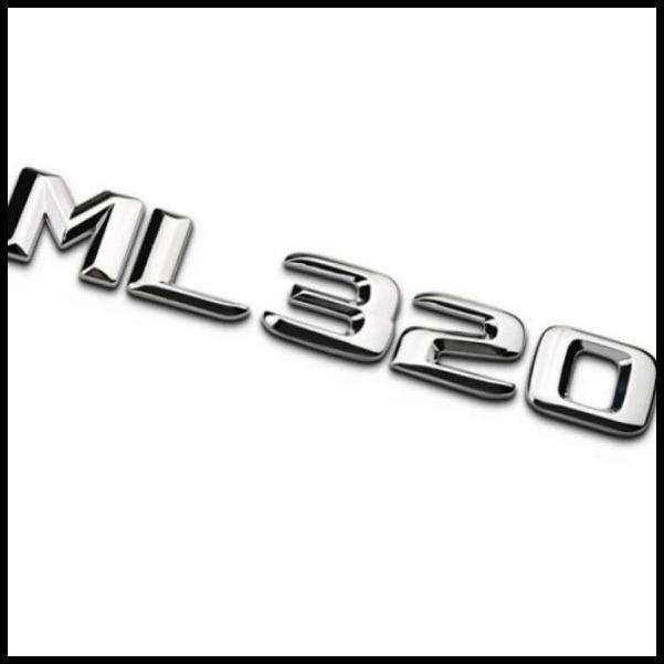 BEST DEAL EMBLEM MERCEDES BENZ TULISAN ML320 EMBLEM BAGASI ML320 PREMIUM 