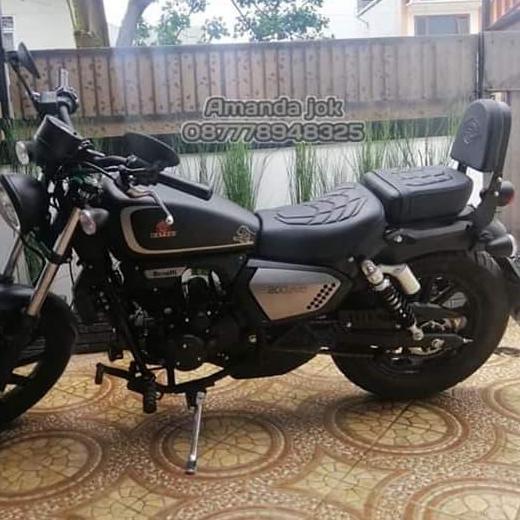 Jok Dan Sandaran Benelli Motobi 200 Evo Custom Jok Model Pres Kualitas Terbaik Harga Termurah