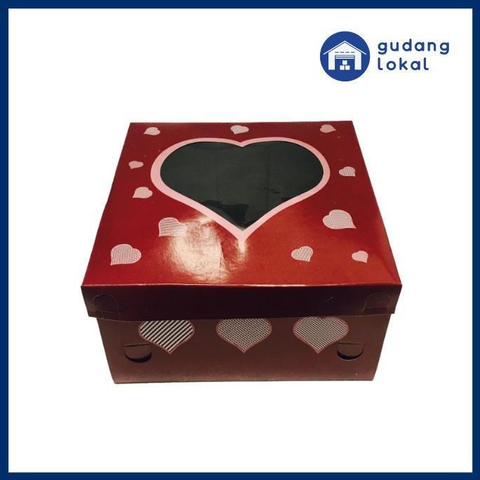 DUS KUE MAROON 22 CM