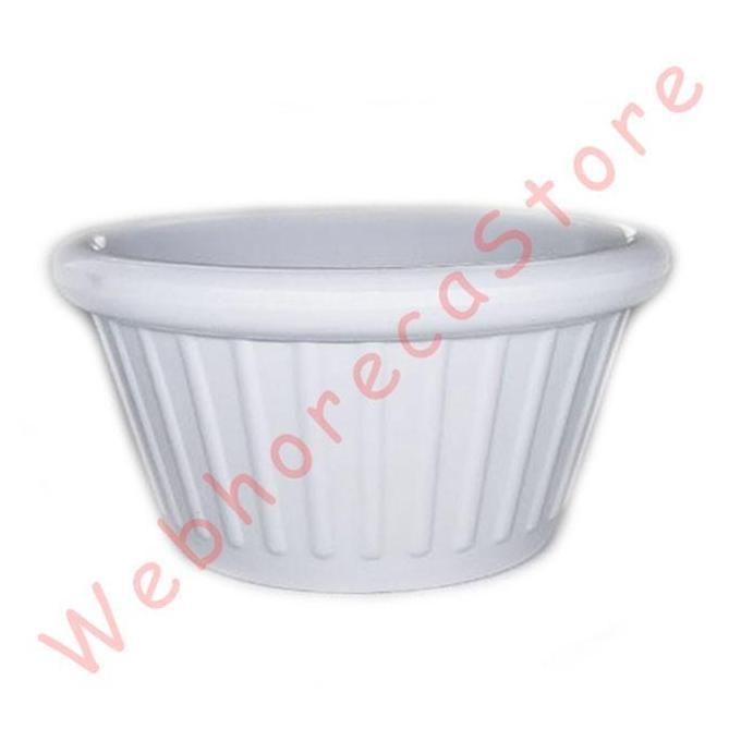Wavy Ramekin Melamine 7x3.6cm / Sloki Tempat Saus Melamin 75ml