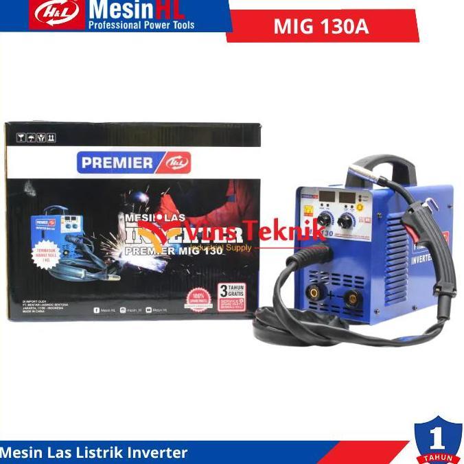 H&L HL MIG130A Trafo Las HL MIG 130 A Mesin Las Listrik Inverter