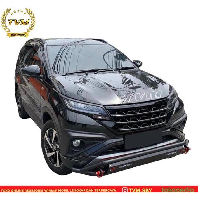 Promo Grill depan Toyota Rush 2018 - 2021 model TRD V2 Black Glossy Diskon