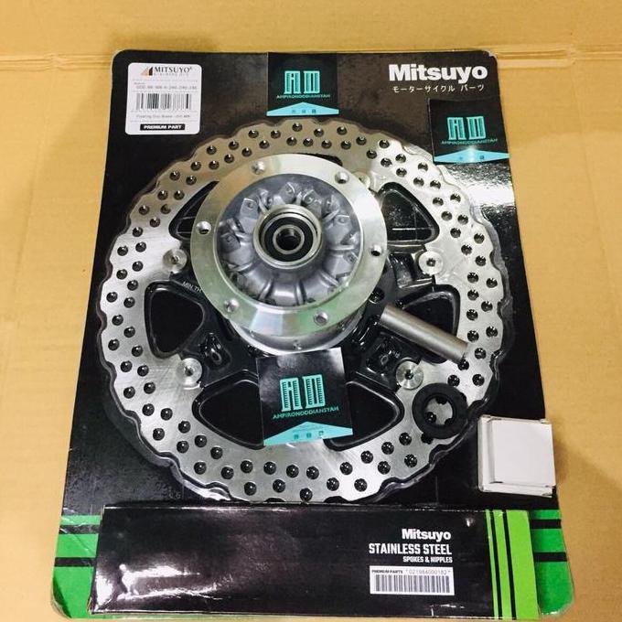 Promo Tromol depan KLX DTRCKER impor model DISC D-TRACKER set piringan set tromol set ruji pnp MP GL