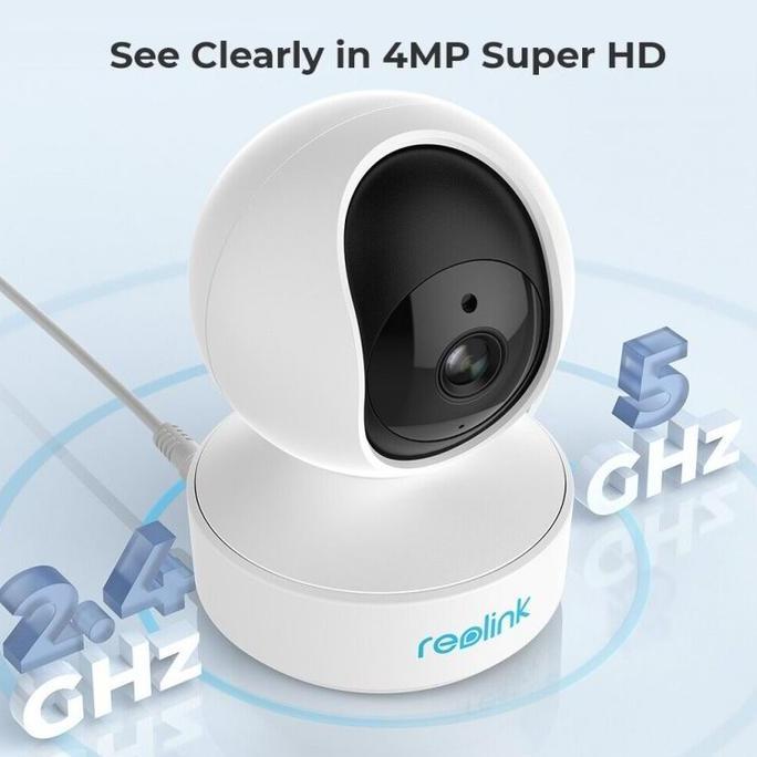 CCTV IP Camera Reolink E1 Pro 4MP / 5MP Pan Tilt Zoom Indoor CCTV