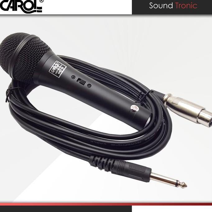 Wkprojek- Mic Kabel Carol Nk 77K Microphone Original Mick Carol