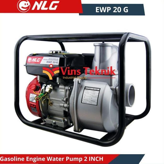 NLG Gasoline Engine Water Pump 2 INCH Mesin Sedot Sembur Air NLG EWP 20 G