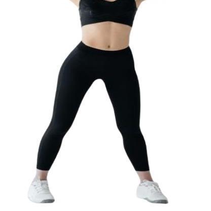 Celana Legging Panjang Jumbo Wanita Spandex Nyaman Fit Tebal Dalaman Hitam Legging Dewasa Standar & 