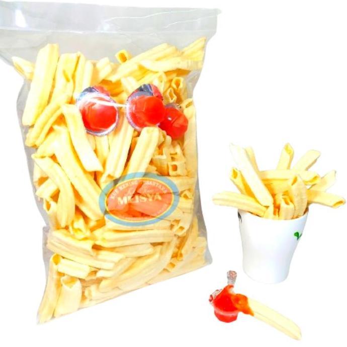 Foodx- Potato Saos / Kentang Saos / Friedfries Kiloan Ukuran Varian