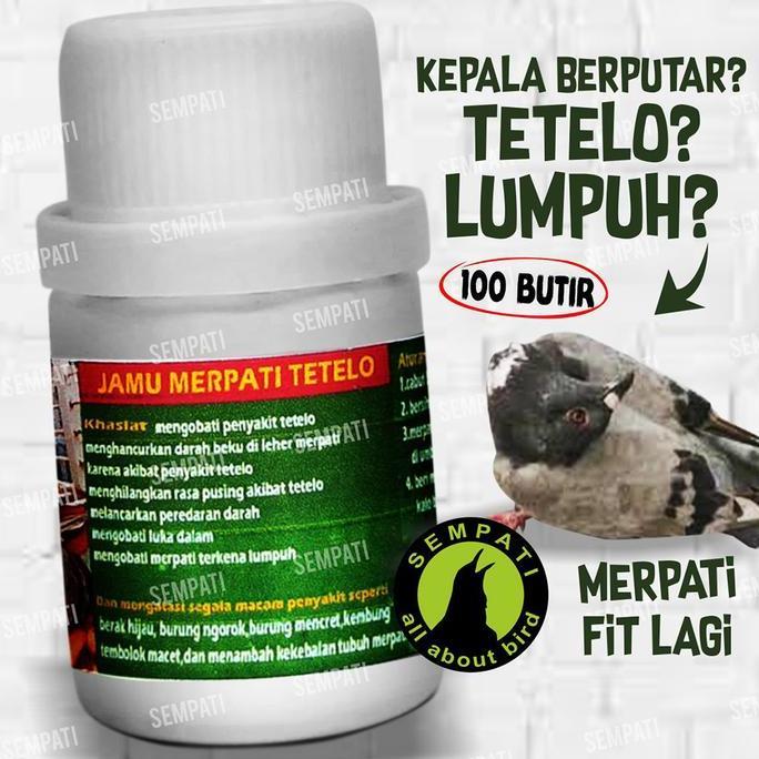 Kicaudor- Sempati Jamu Merpati Tetelo Obat Burung Merpati Tetelo Syaraf Ayan Pusing Kepala Berputar 