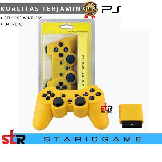 Stik Ps2 Wireless Joystick Ps2 Wireless Warna Premium