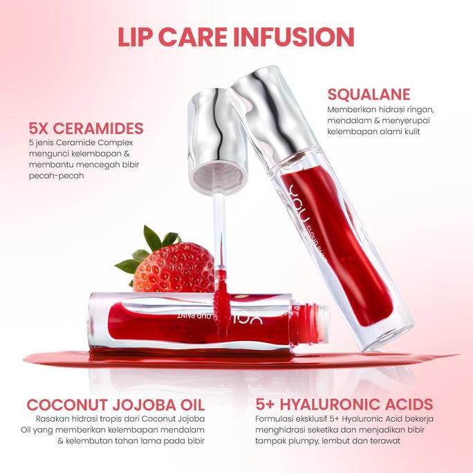 Lipplup- [Diskon] You Cloud Paint Love You Lip Tint Special Ombre Healthy Glow Lips Korean Style Omb