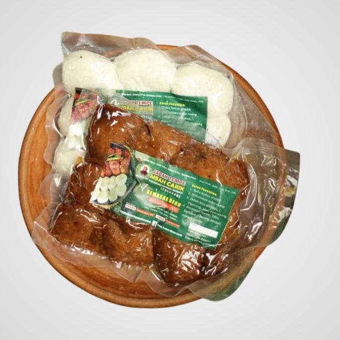 Hijaudaun- Jadah Uli Tempe Tahu Bacem Frozen Mbah Carik Asli Khas Jogja