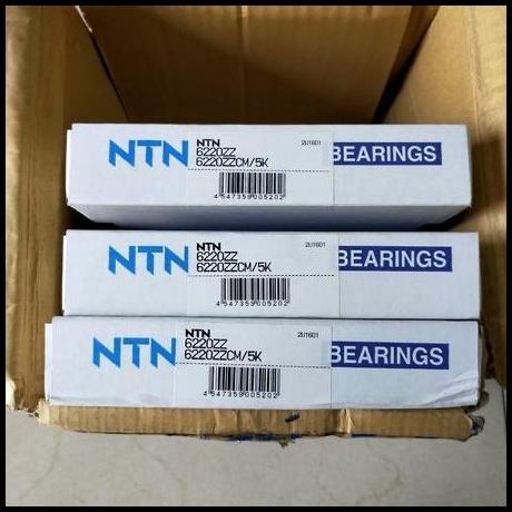 DISKON BALL BEARING 6220 ZZ NTN ORIGINAL JAPAN 6220ZZ 