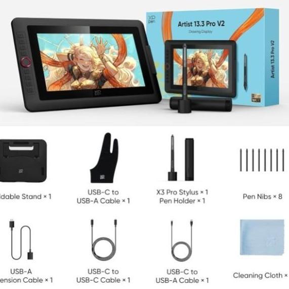 Gamex- Xp Pen Artist 13.3 Pro Xp Pen Artist 12 2Nd Drawing Monitor Pen Alternatif Cintiq Resmi