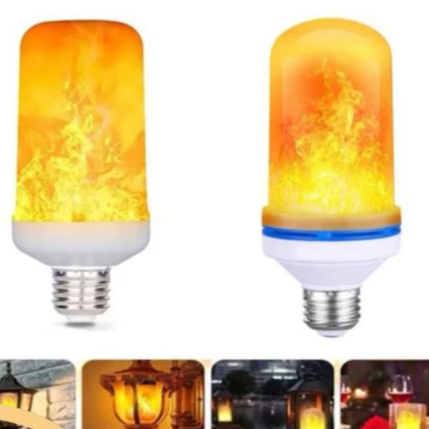 Lampu Api / Lampu Obor Api / Lampu Led Bohlam Api 9 Watt