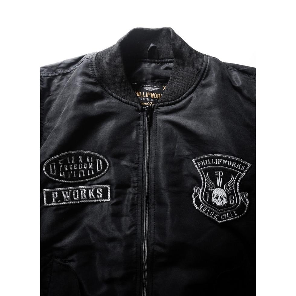 PROMO JACKET BOMBER MOTOR PHILLIP WORKS RIDE TO BORN BEST SELLER