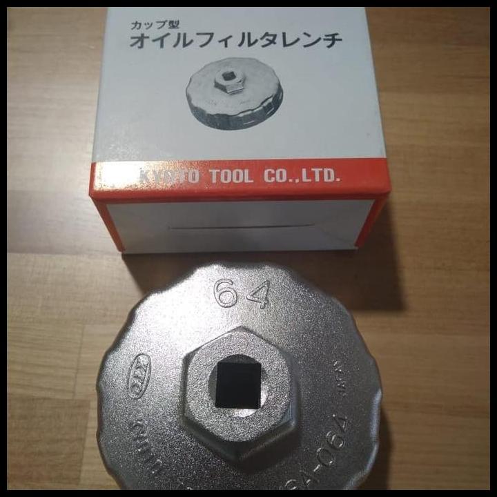 DISKON KTC KUNCI OIL FILTER CUP KTC CUP TYPE OIL FILTER AVSA-064 