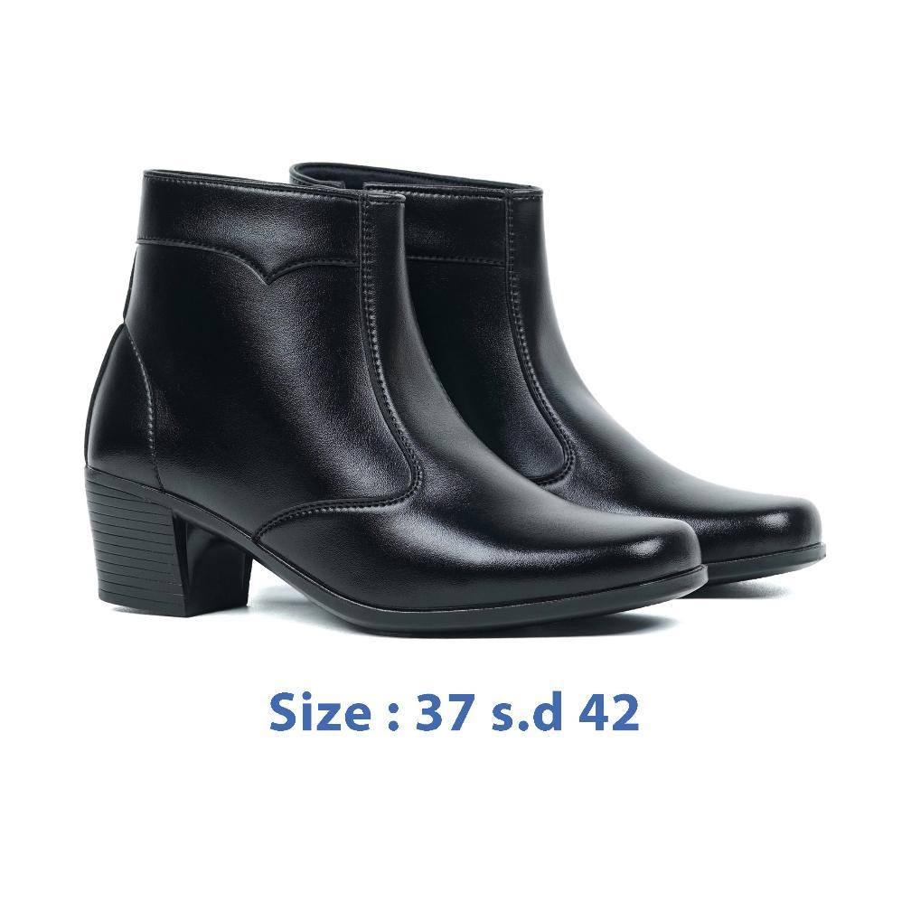 PROMO TERBARU Zeintin - Sepatu Boots PDH Wanita Sepatu Boot Fashion Wanita Formal Casual Boots Resle